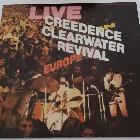Creedence Clearwater Revival, Live In Europe, (Double Album)